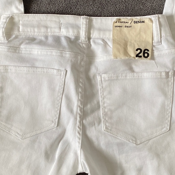 Le Chateau White Skinny Pants - Picture 7 of 7